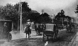 1914: Picador por la Calle San Fernando de Santander…