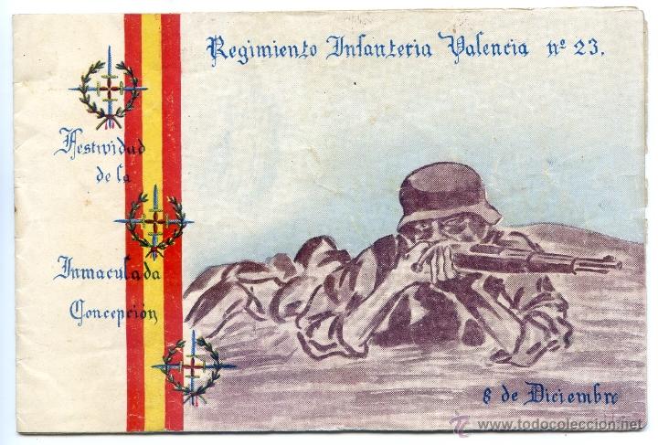 El Regimiento de Infantería “Valencia” nº 23
