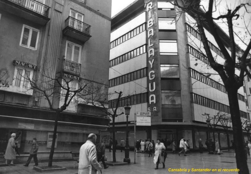 Aquellos comercios de Santander…