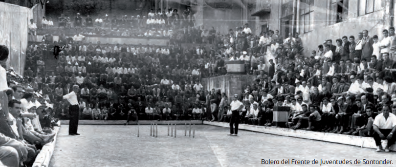La bolera del Frente de Juventudes