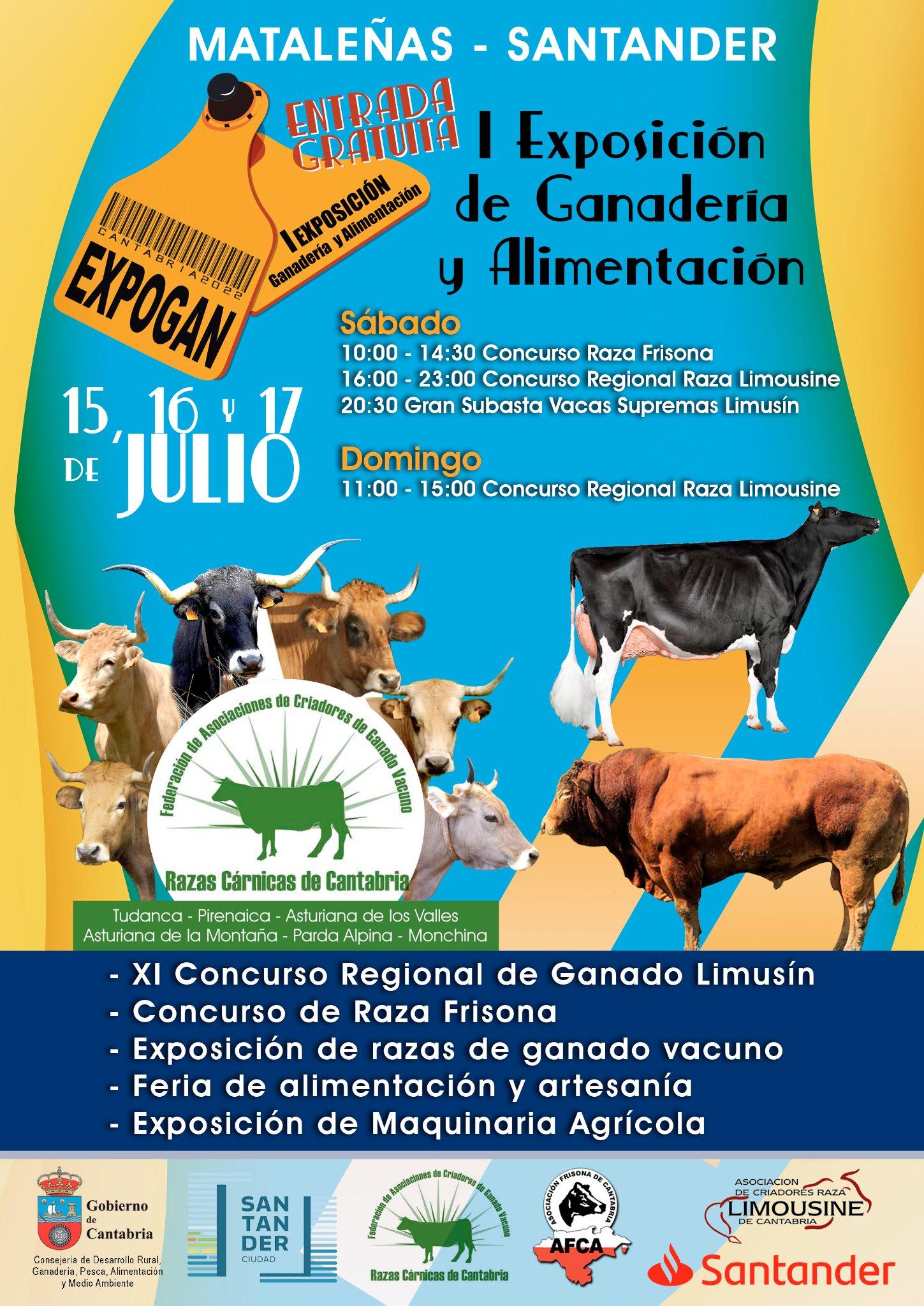 Exposición de Ganadería y Alimentación en Mataleñas