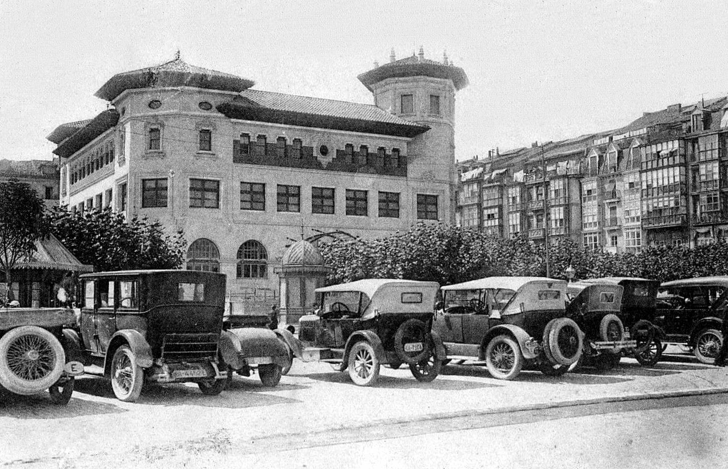 El edificio de Correos a principios del s XX