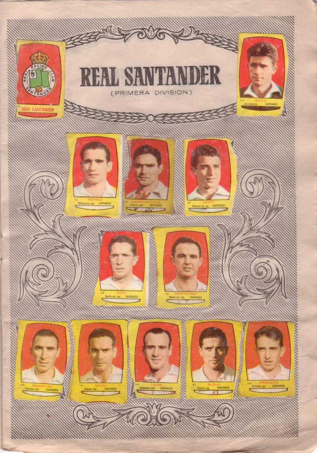 Racing de Santander 1954/55